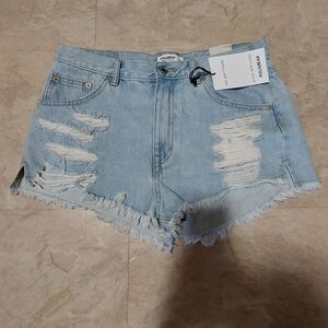 Pull&Bear cut offs distressed shorts size 10 bnwt